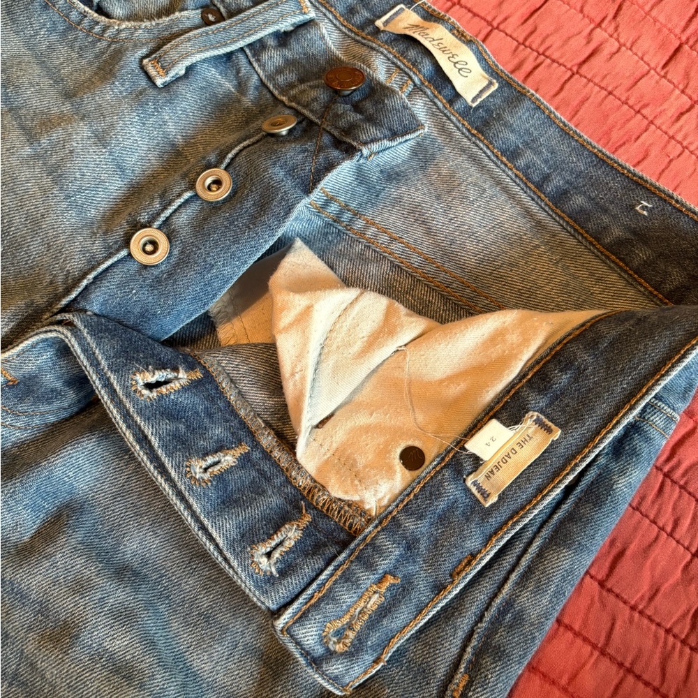 Madewell Blue Boyfriend Jeans